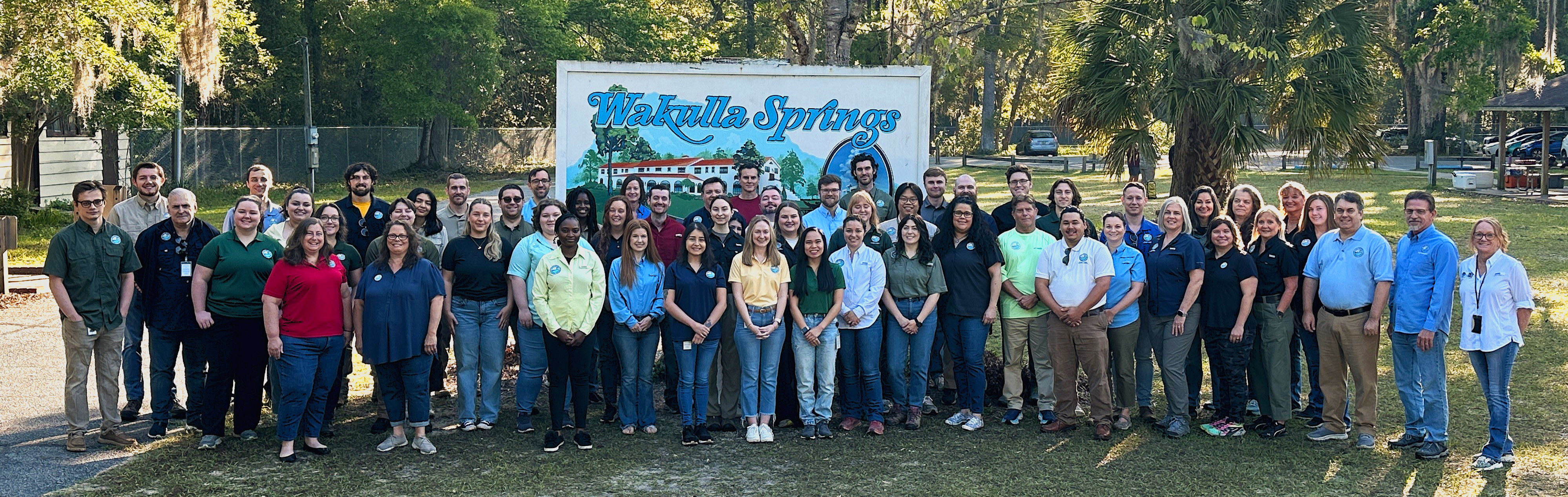 Division of Water Restoration Assistance Staff at Wakulla Springs State Park