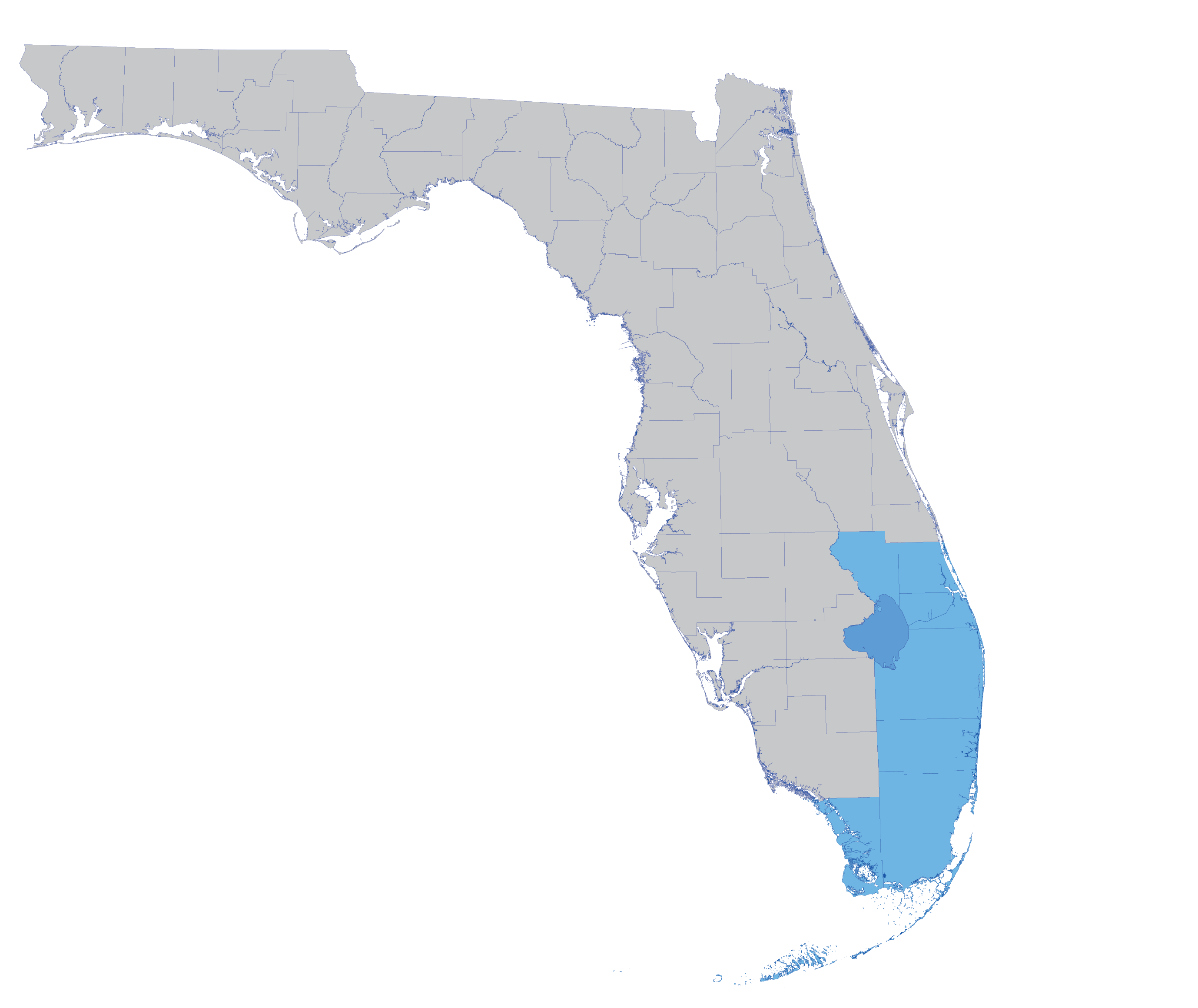 Southeast District Map
