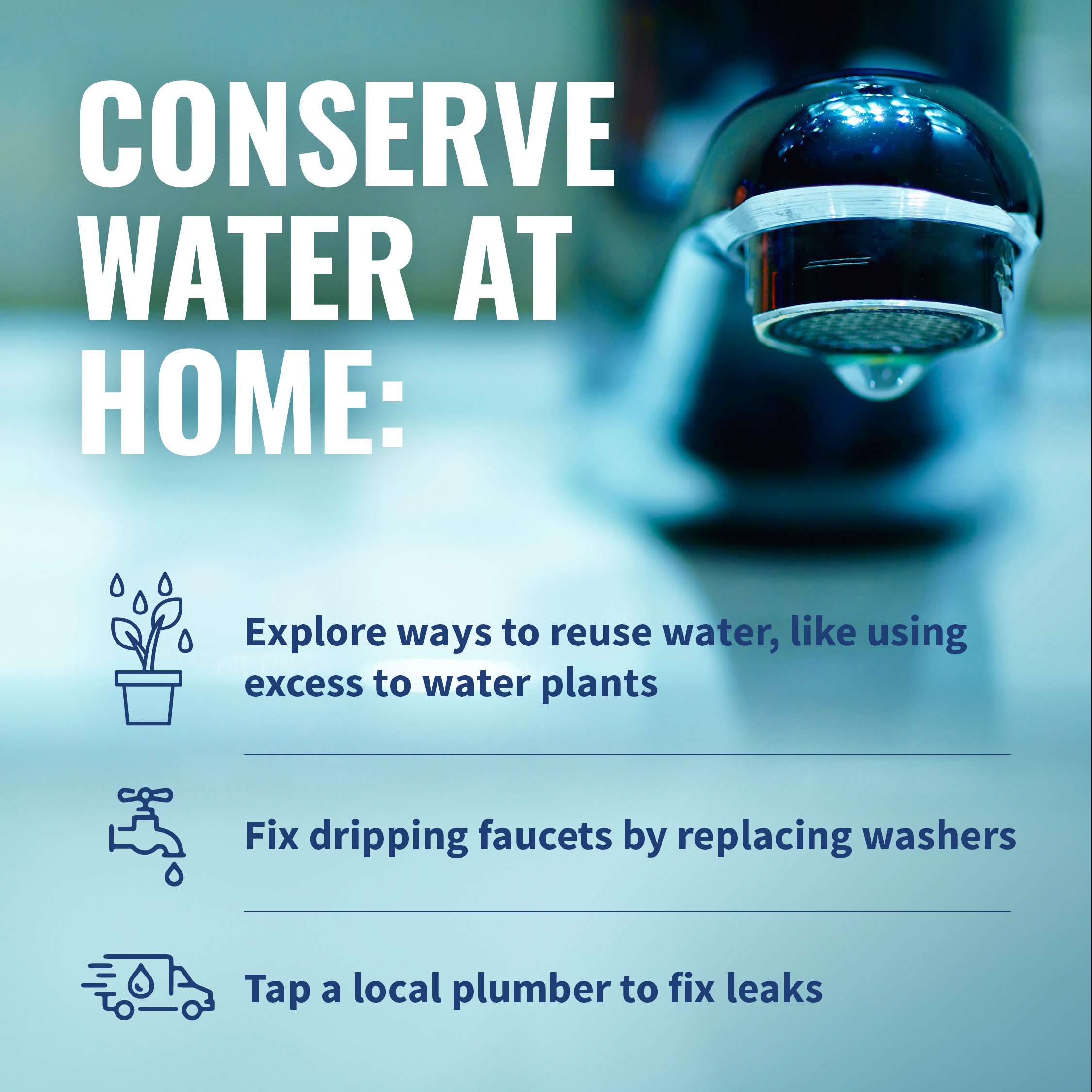 Social Media-Conserve Water at Home