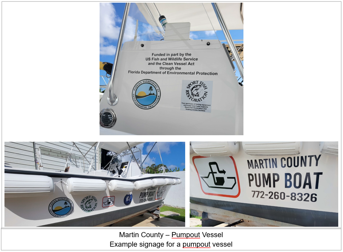 CVA Signage For Pumpout Vessels