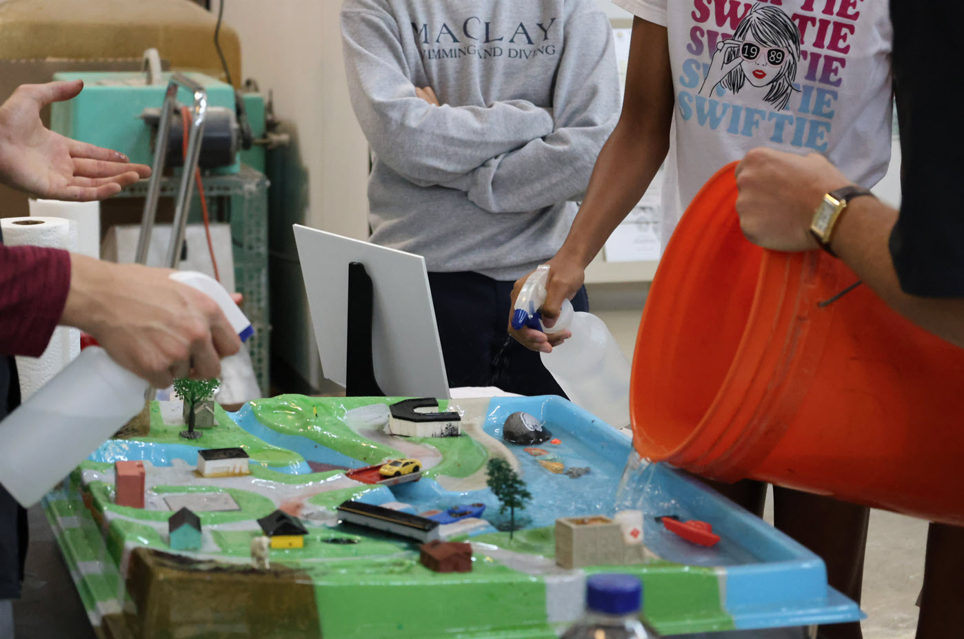 Enviroscape used at FGS Open House 2024