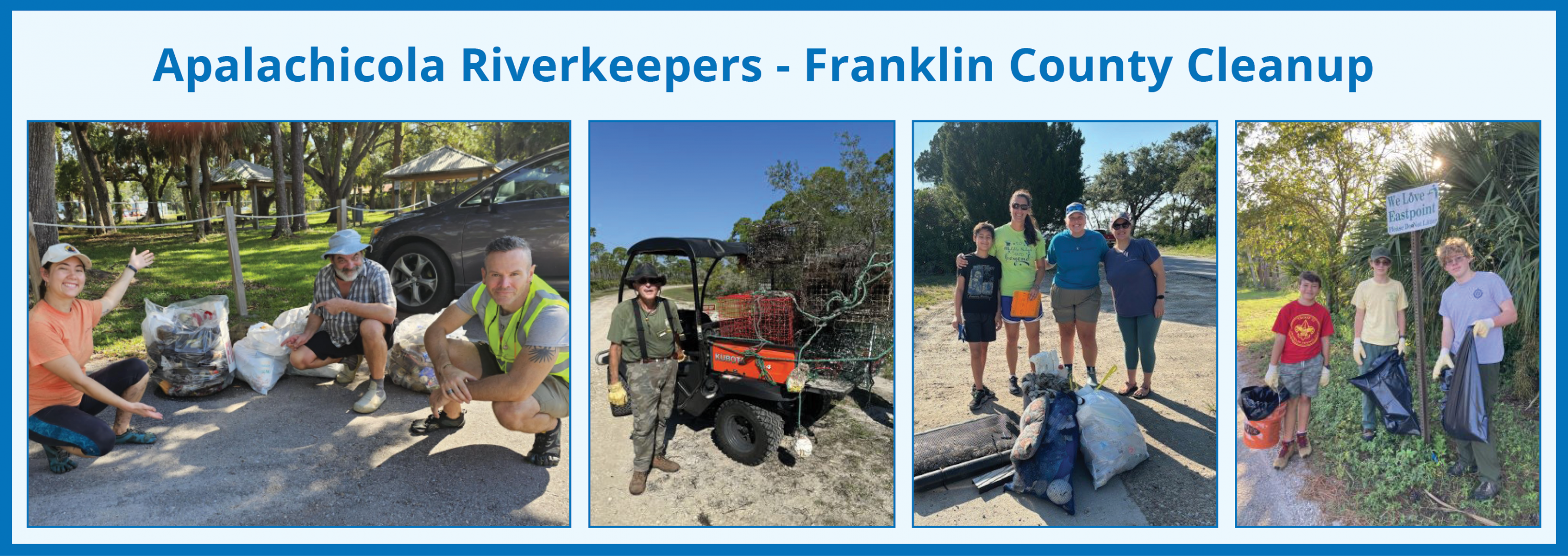 Apalachicola Riverkeepers-Franklin county cleanup