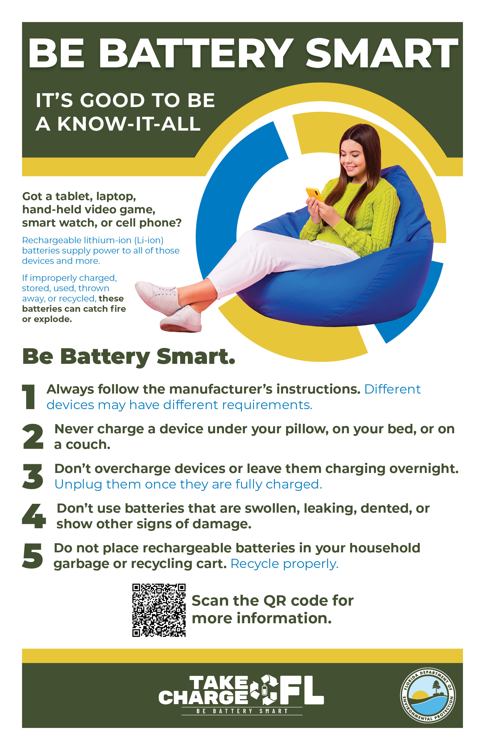 Be Battery Smart. It's good to be a know-it-all.