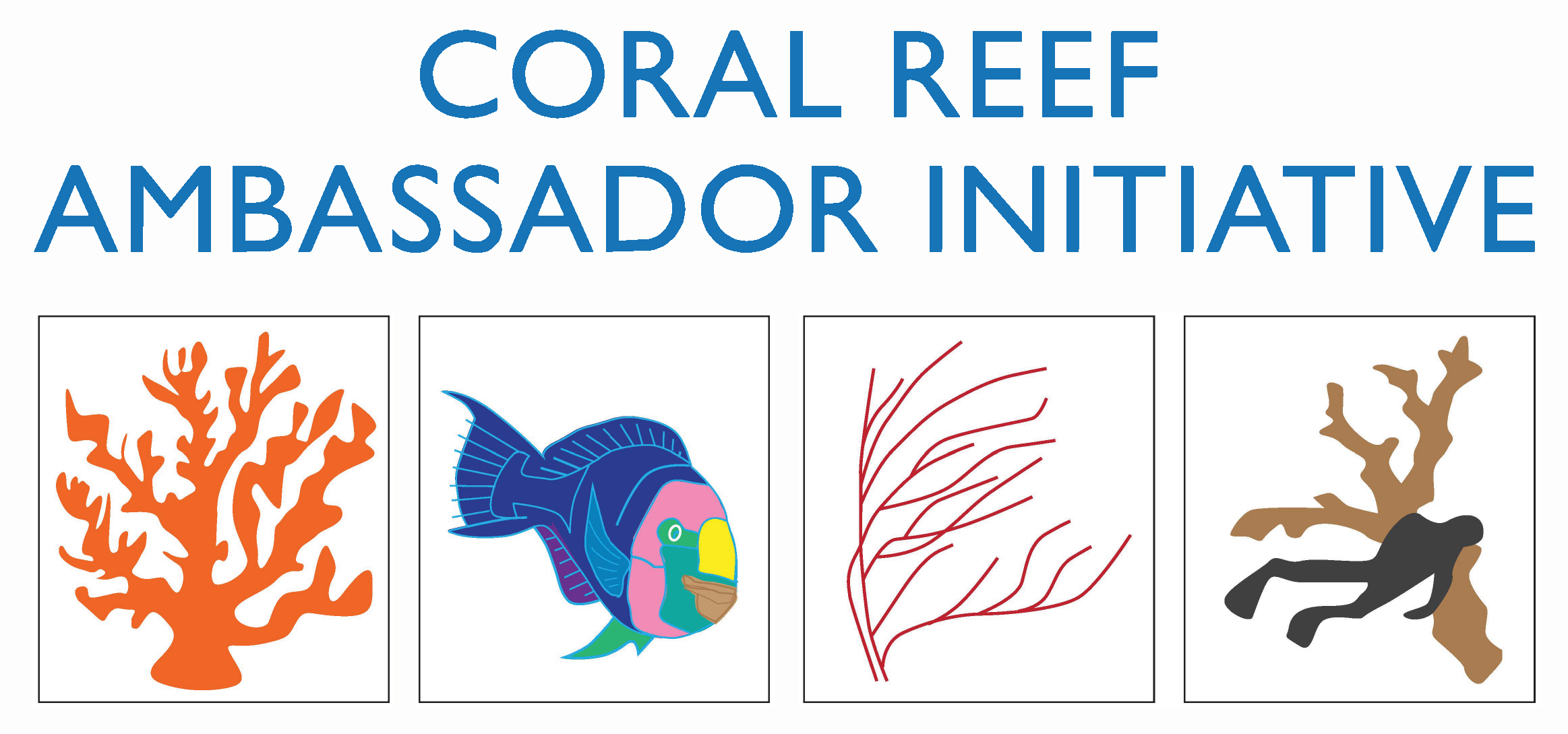 The official logo for the Coral Reef Ambassador Initiative.