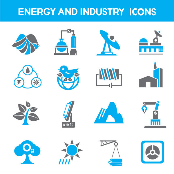 Energy and Industry Icons 1