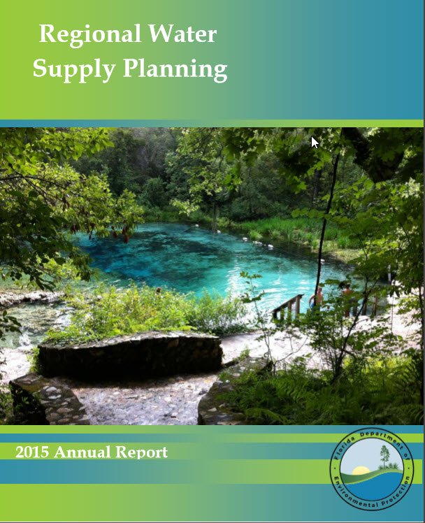 Cover of the Regional Water Supply Planning 2015 Annual Report