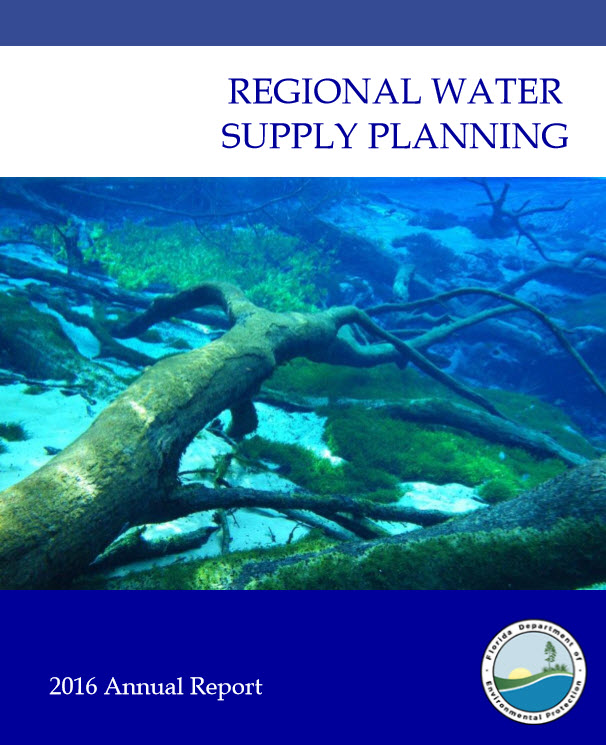 Cover of the Regional Water Supply Planning 2016 Annual Report