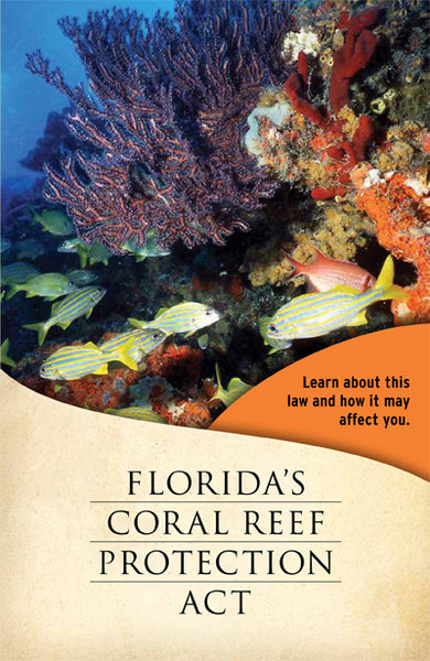 Coral Reef Protection Act Brochure cover