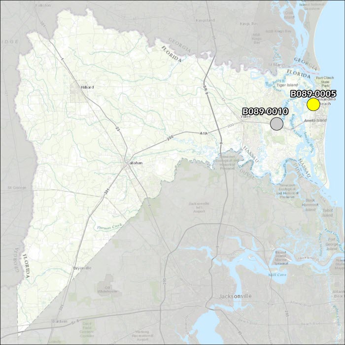 Nassau County Air Monitoring Map
