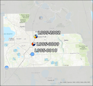 Orange County Ambient Air Monitoring Map