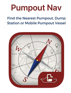 logo for pumpout navigation app