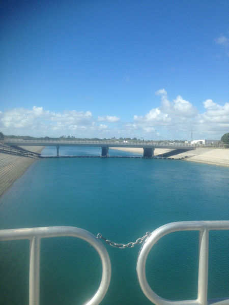 view of St. Lucie Nuclear Plant intake canal