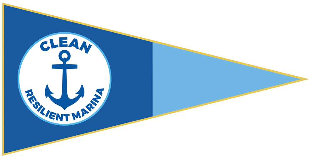 Clean Resilient Marina Flag