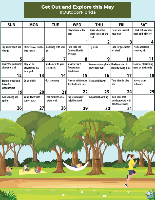 May 2024 activity month calendar