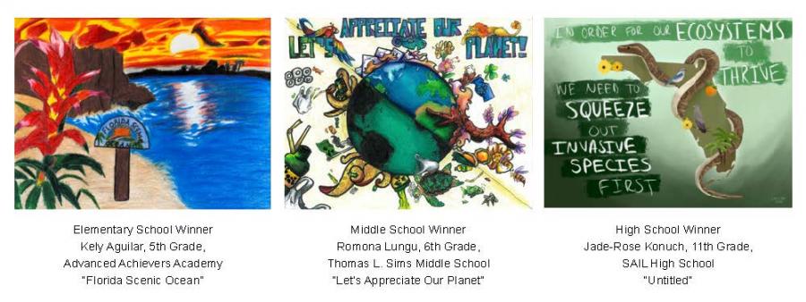 EARTH DAY 2022 Poster Contest Winners