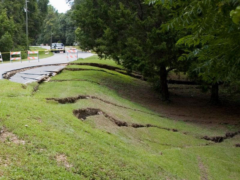 Florida Geological Survey Celosia Drive Sinkhole, West View, Madison Co, 2014