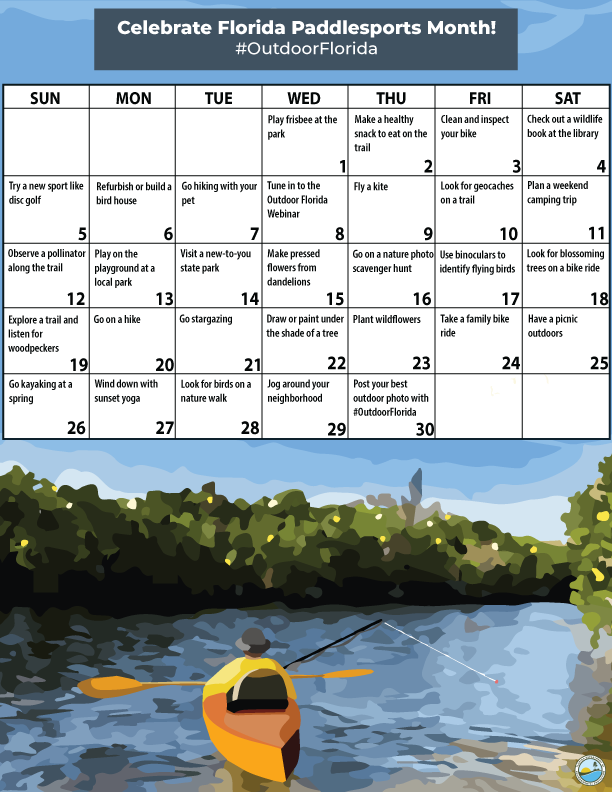 November 2023 activity month calendar