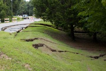 Florida Geological Survey Celosia Drive Sinkhole, West View, Madison Co, 2014