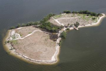 Spoil Island SL3 before large scale enhancement Spoil Island SL3 before large scale enhancement