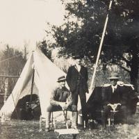 Historic Photo of FGS Staff in the Field at Aspalaga, 1909