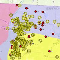 Florida Geological Survey Map Direct Screenshot Boreholes