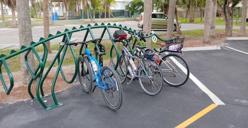 Everglades City bike rack by Katie Bernier, OGT