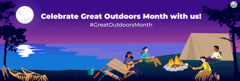 The Great Outdoors Monthly Campaign June header