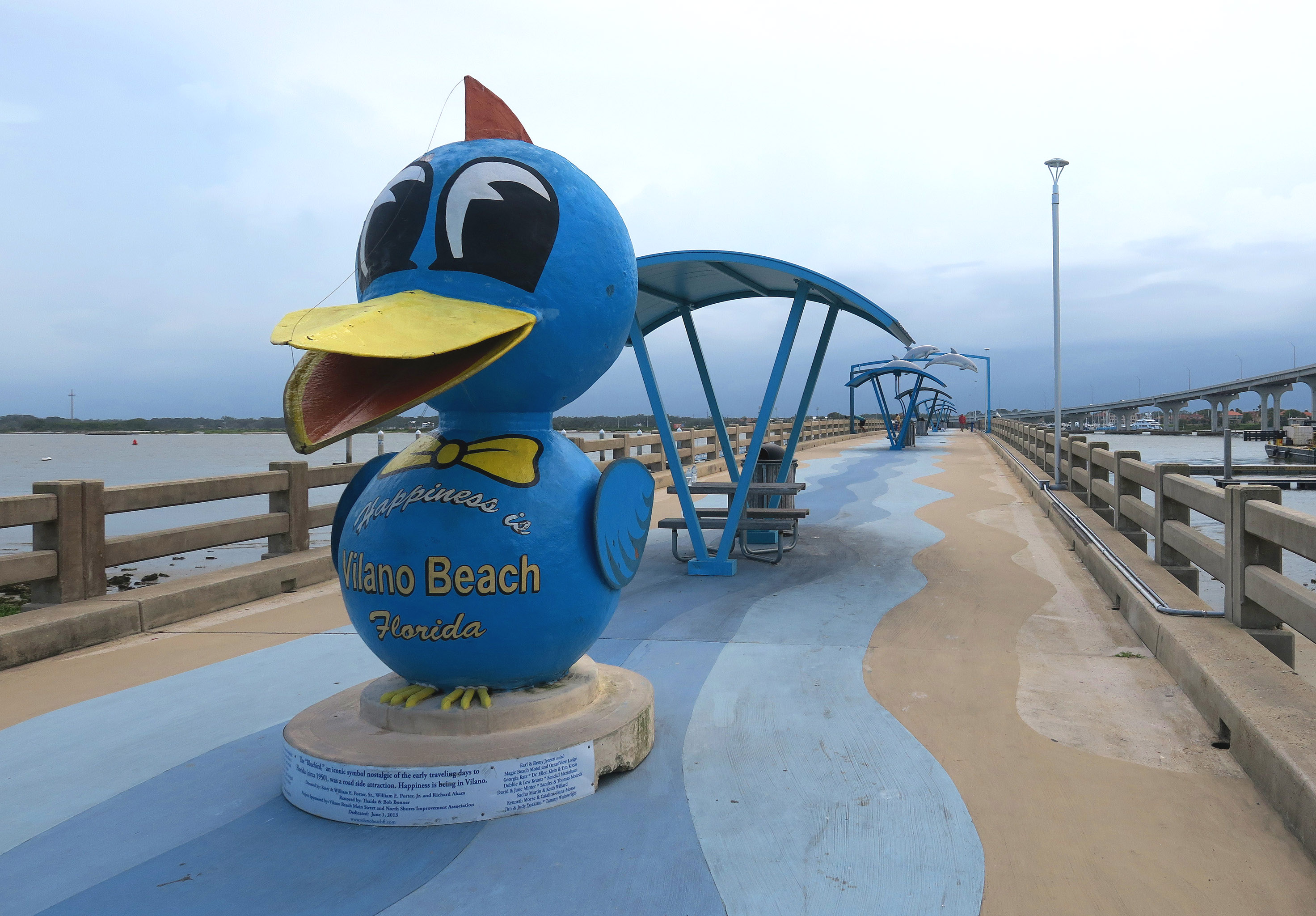 Vilano Beach public pier by Doug Alderson, OGT