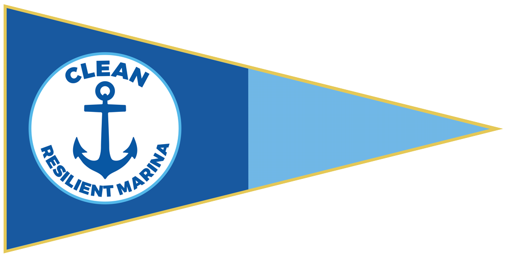 Clean Resilient Marina flag