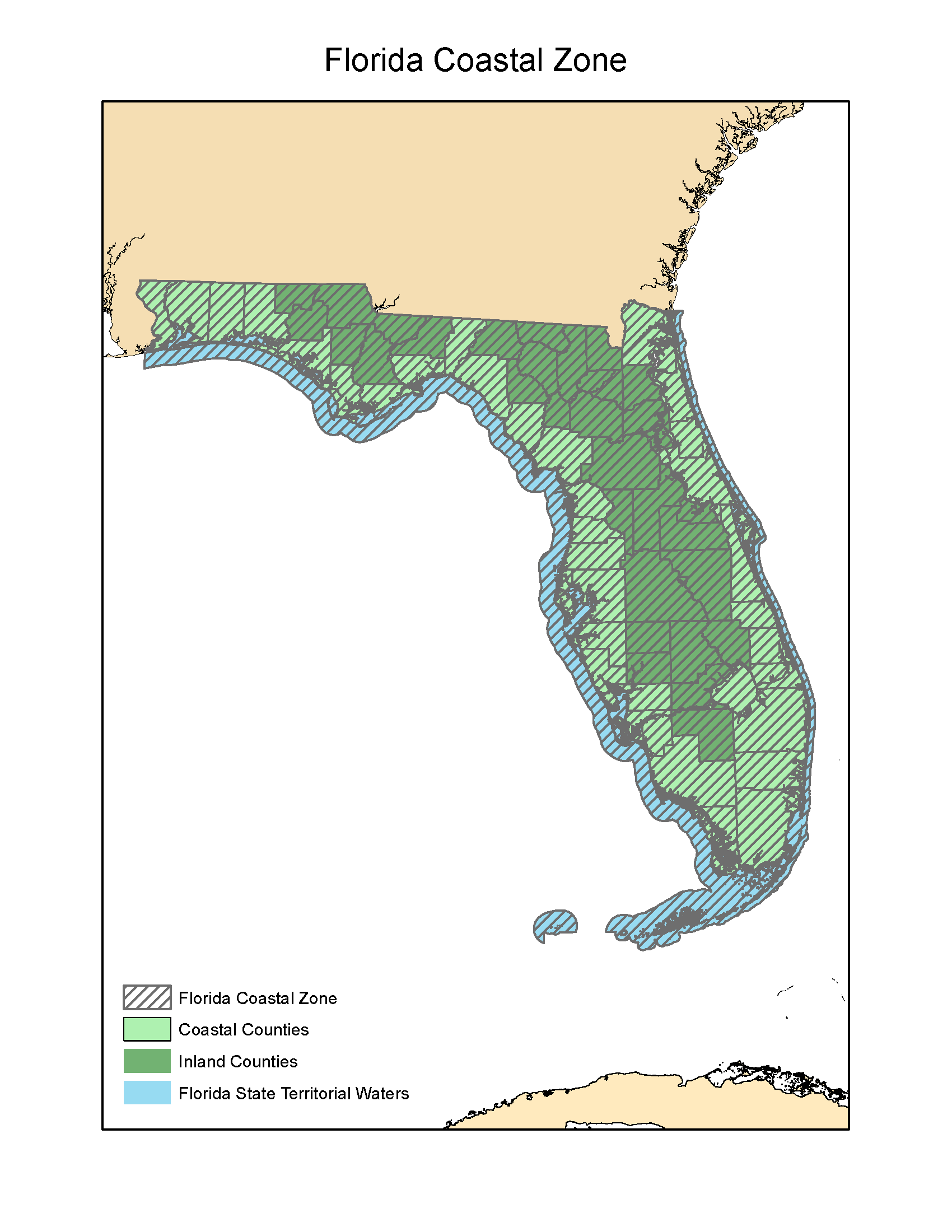 quagga coping dette Florida Coastal Zone Map | Florida Department of Environmental Protection