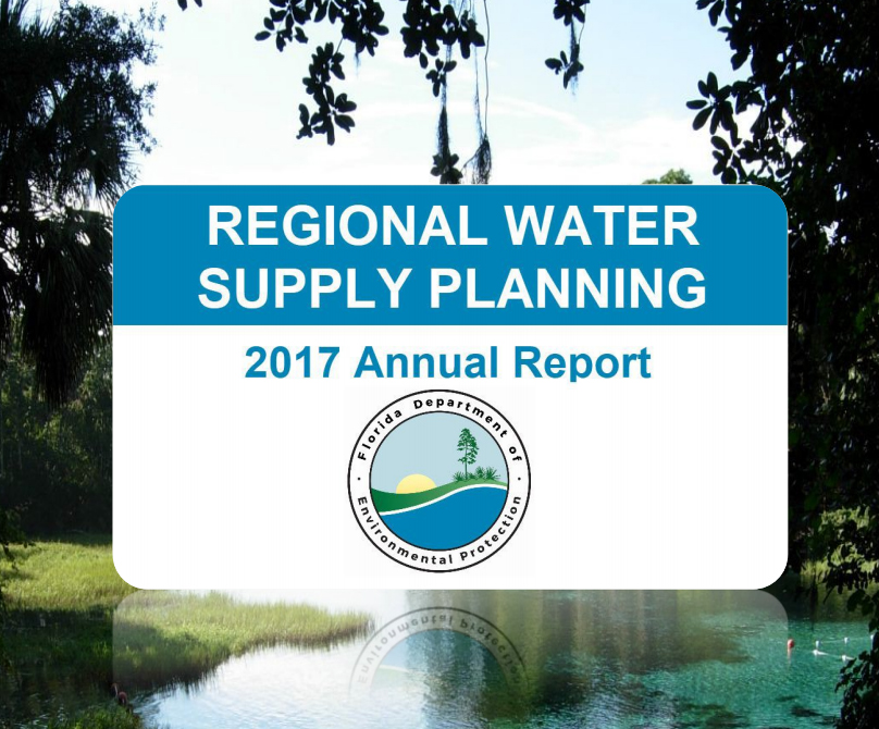 Regional Water Supply Planning 2017 Annual Report cover page