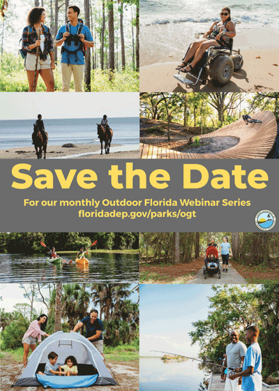 Save the Date for our monthly Outdoor Florida Webinar Series
