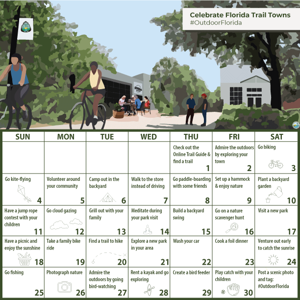September 2022 activity month calendar